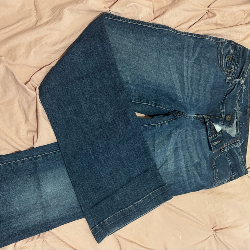 Eddie Bauer Blue Straight Leg Jeans Classic Style